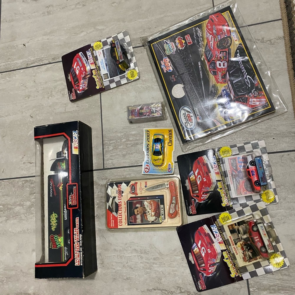 Nascar Red Racing Model Cars Collection - Picture 2 of 2